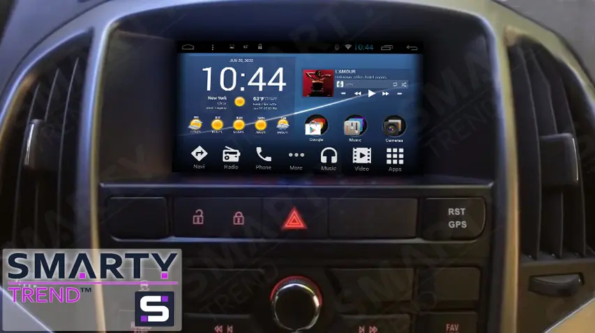The SMARTY Trend head unit for Opel Astra J